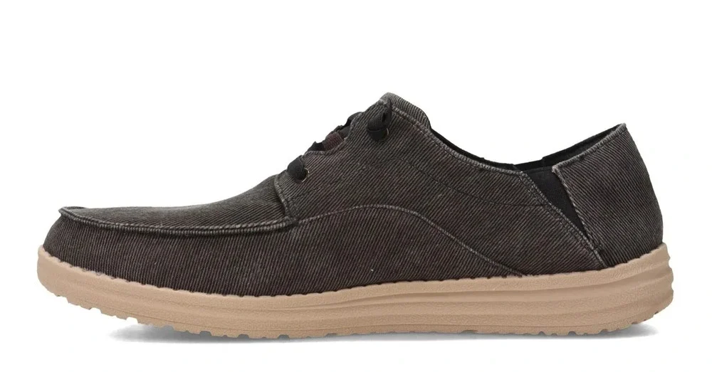Skechers Men's Volgo Slip on Melson Canvas Slip-On Moccasin Shoe Size 8.5
